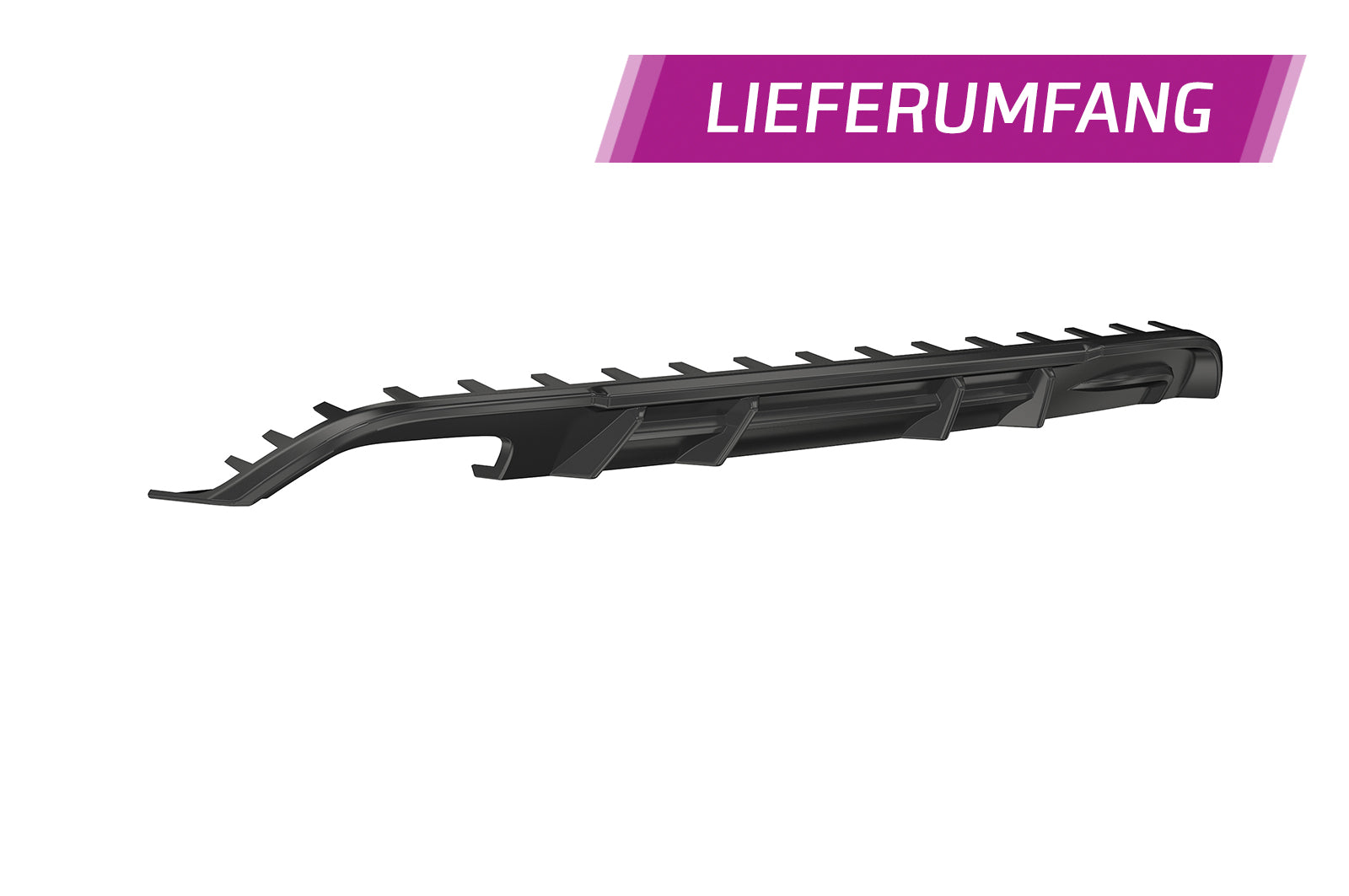 VW Golf 7 GTD Rear Diffuser HA293-G