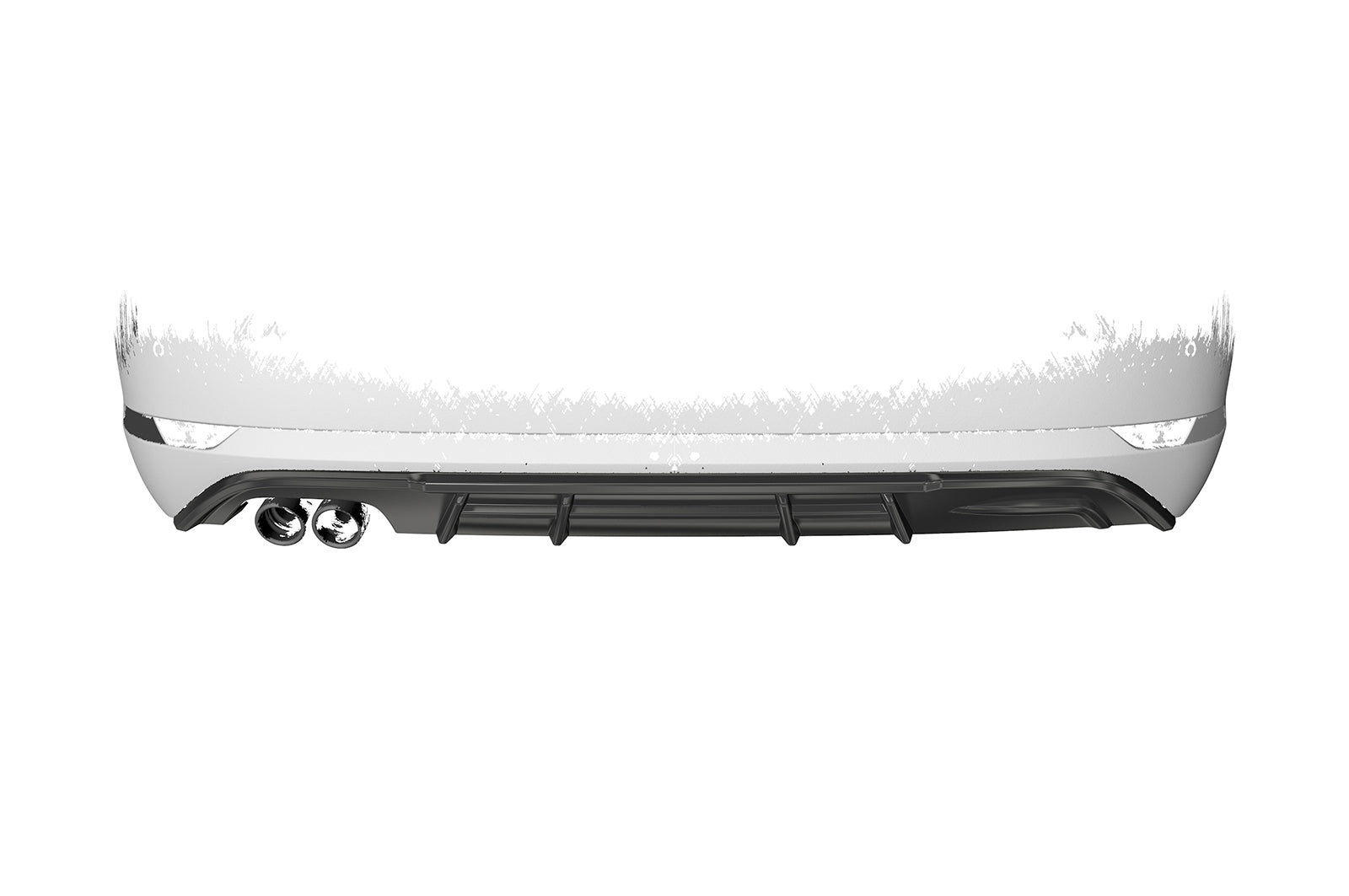 VW Golf 7 GTD Rear Diffuser HA293-G