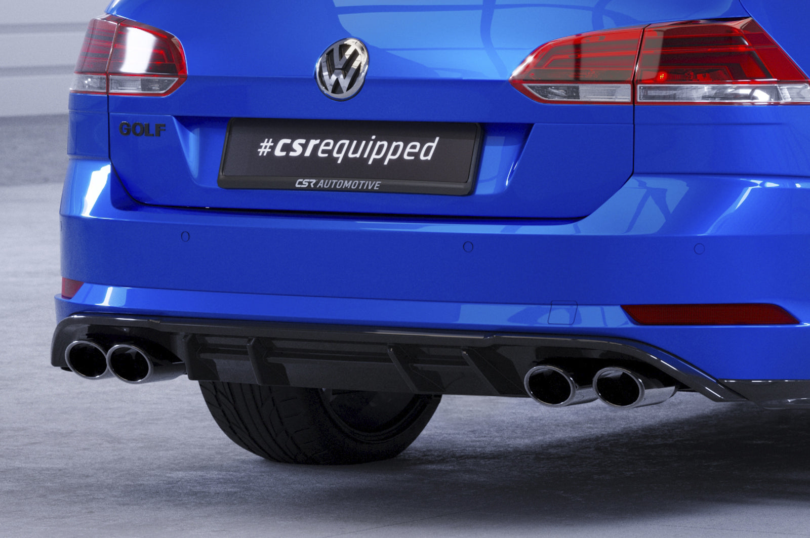 VW Golf 7 R Rear Diffuser HA294-G