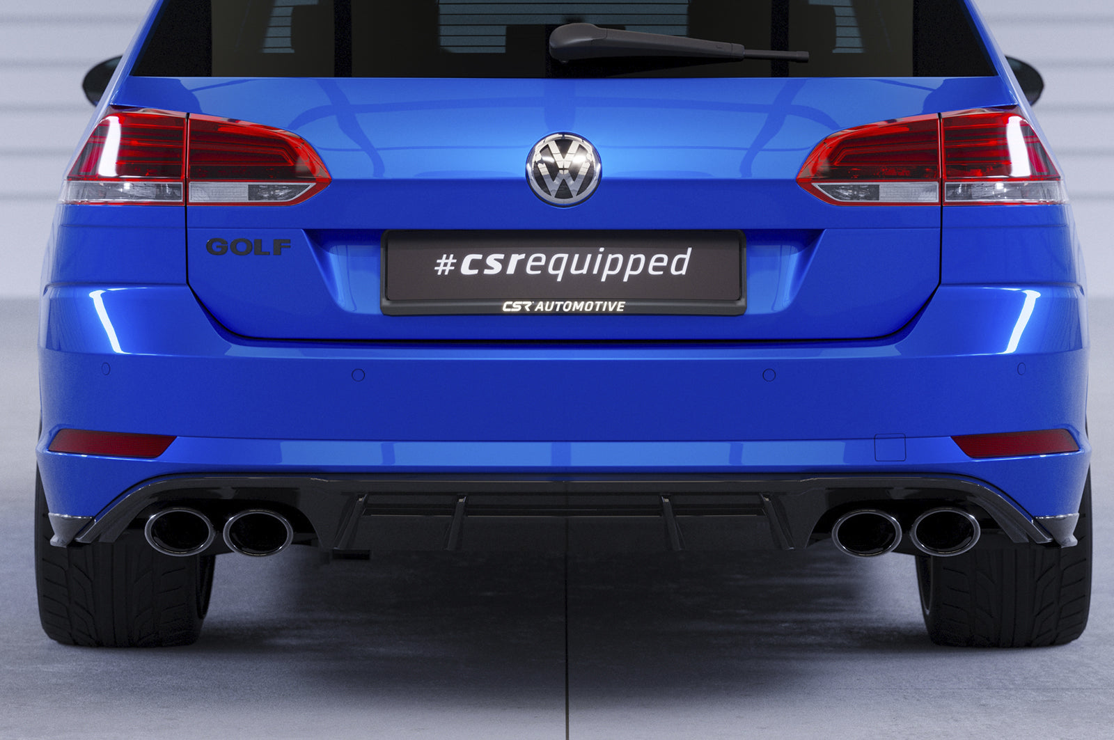 VW Golf 7 R Rear Diffuser HA294-G