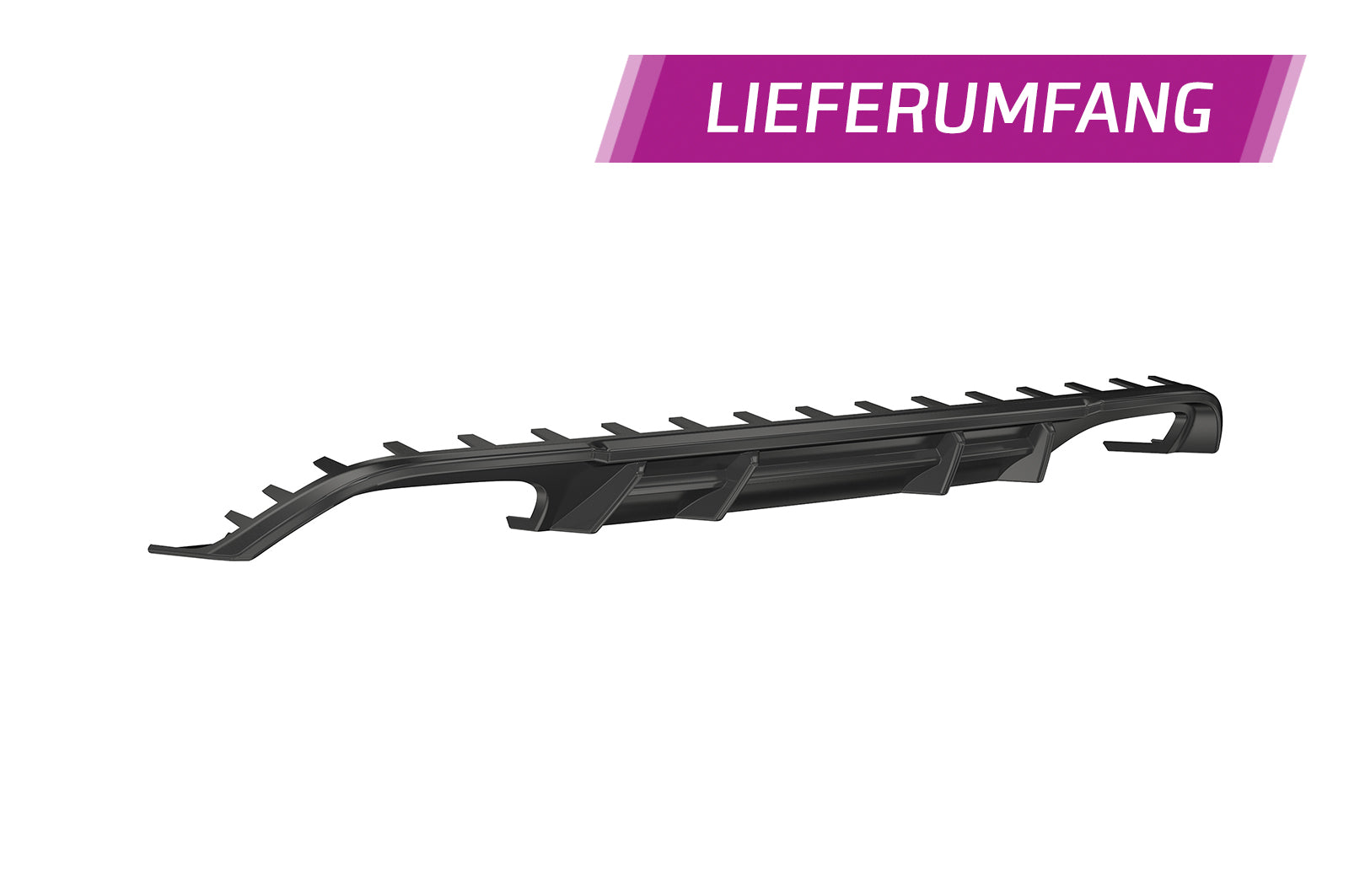 VW Golf 7 R Rear Diffuser HA294-G