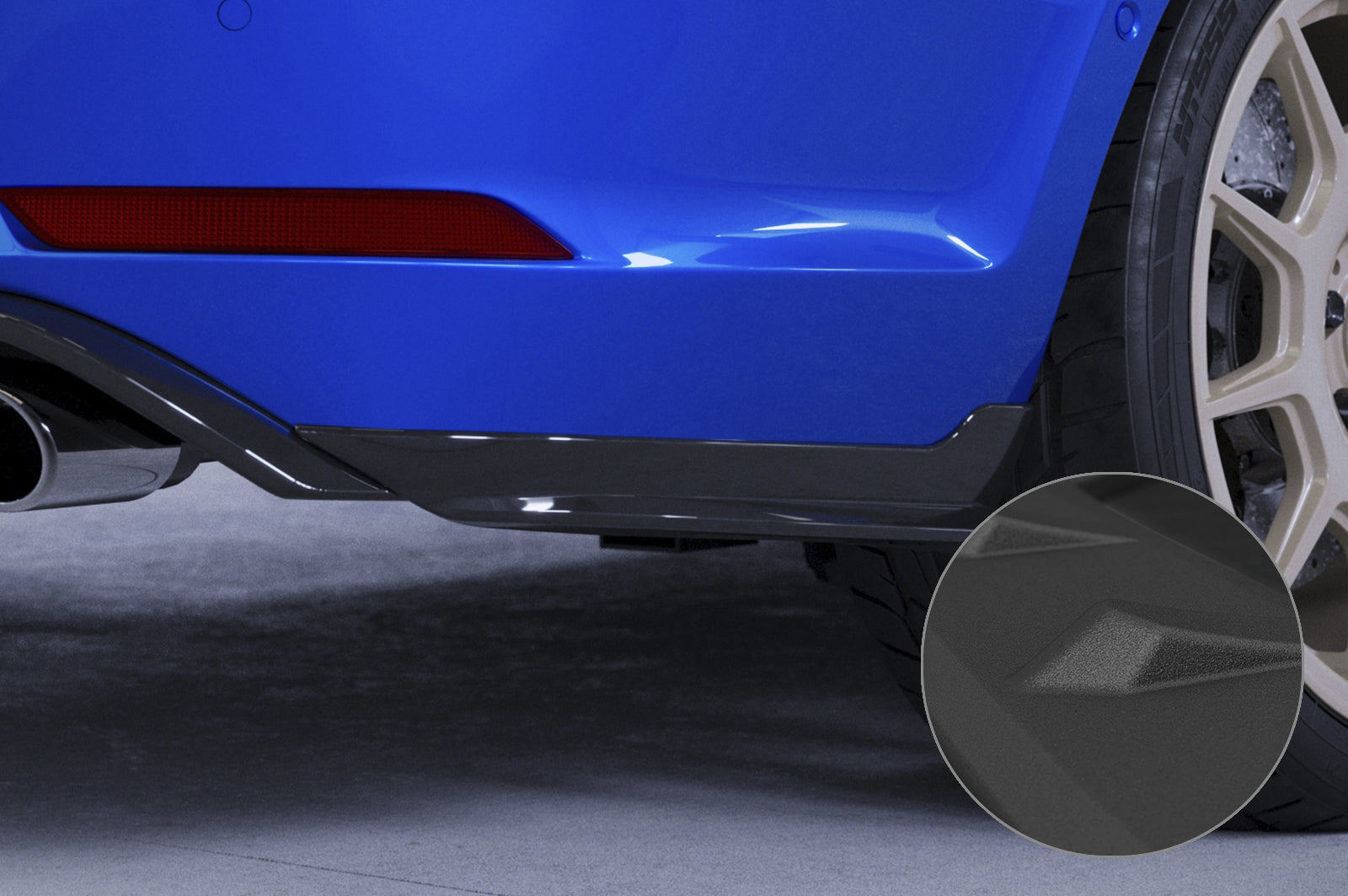 VW Golf 7 Rear Diffuser HA295-G