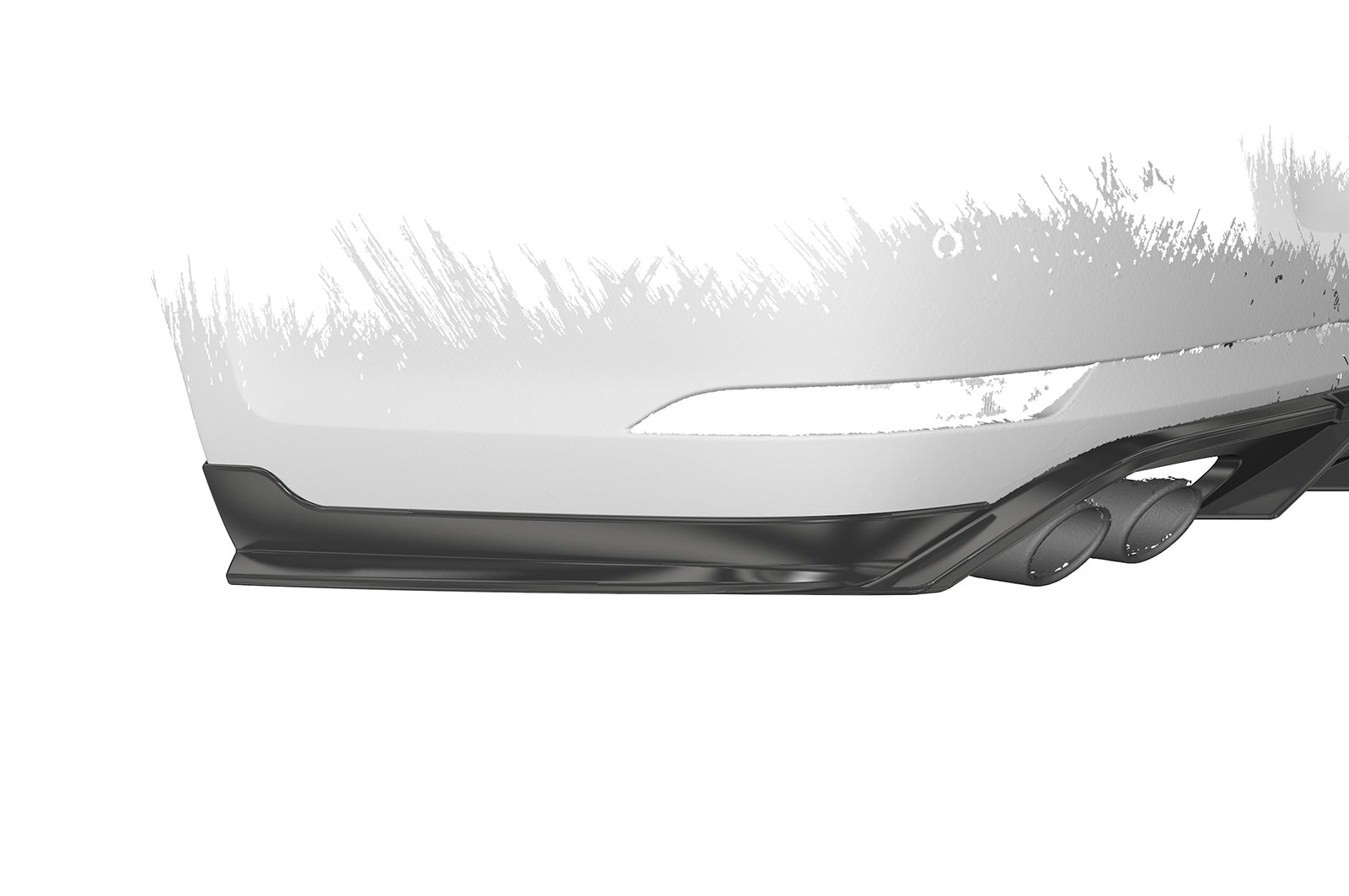 VW Golf 7 Rear Diffuser HA295-G