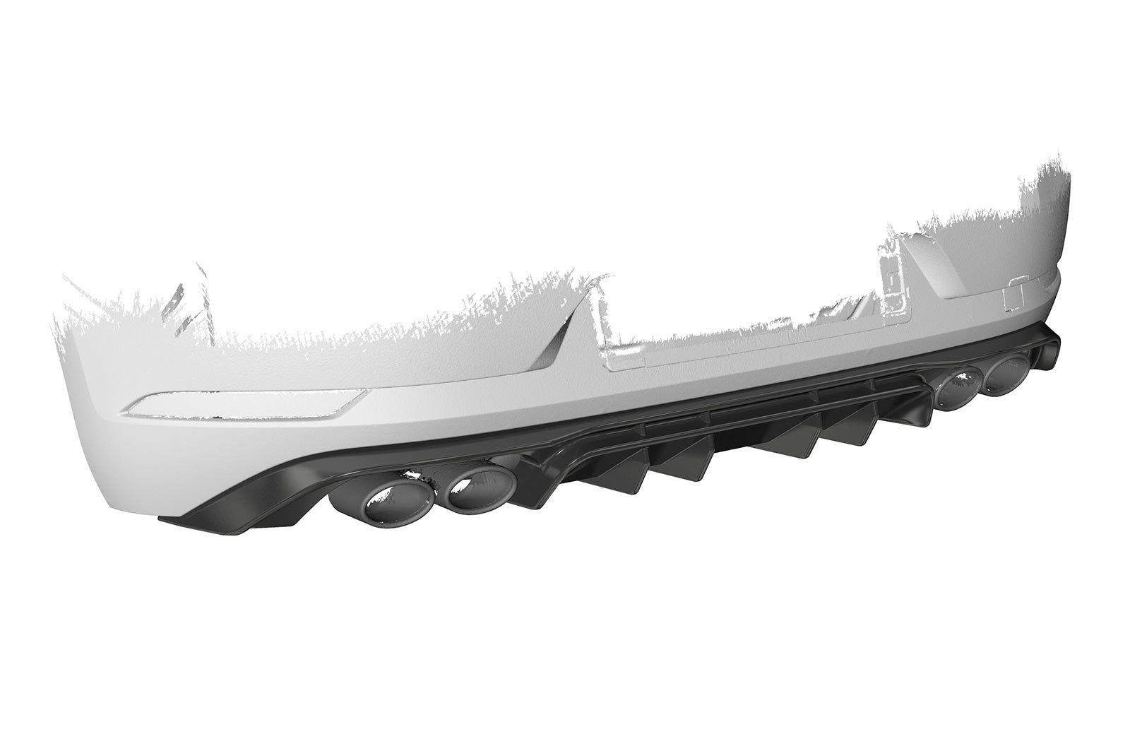 VW Golf 7 R Rear Diffuser HA305-G