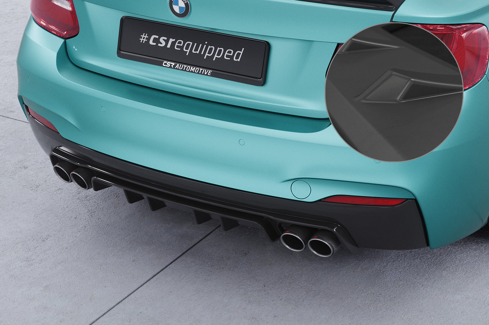 BMW 2 F22/F23 M Sport Rear Diffuser HA306-G