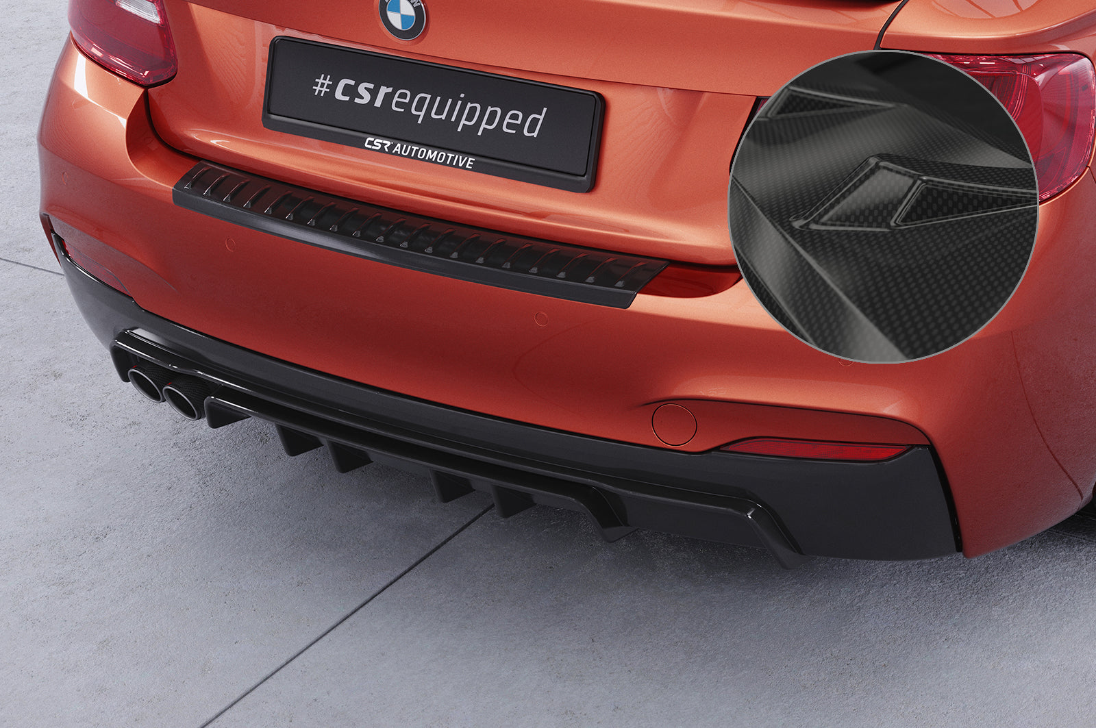 BMW 2 F22/F23 M Sport Rear Diffuser HA307-G
