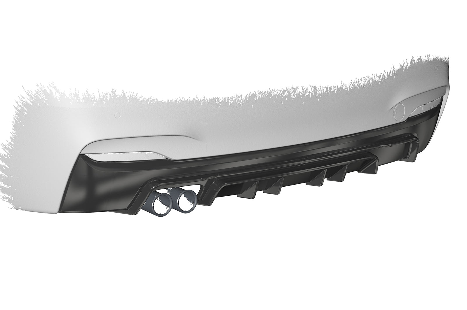 BMW 2 F22/F23 M Sport Rear Diffuser HA307-G