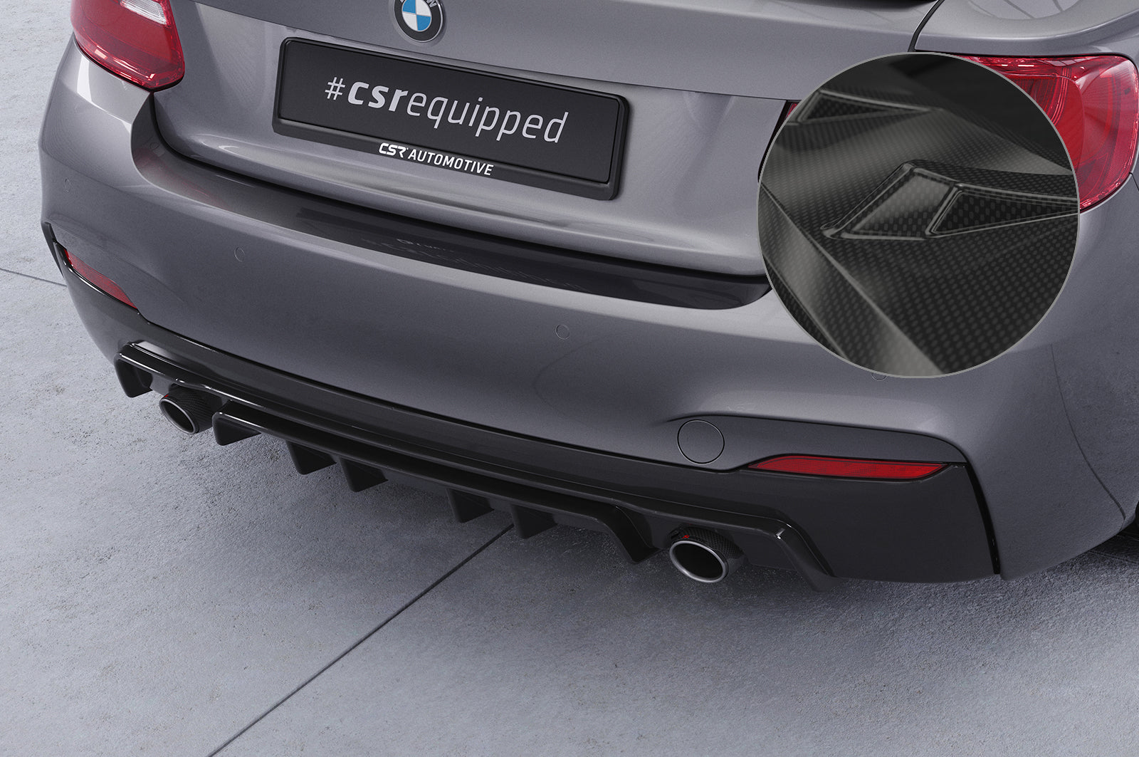 BMW 2 F22/F23 M Sport Rear Diffuser HA308-G