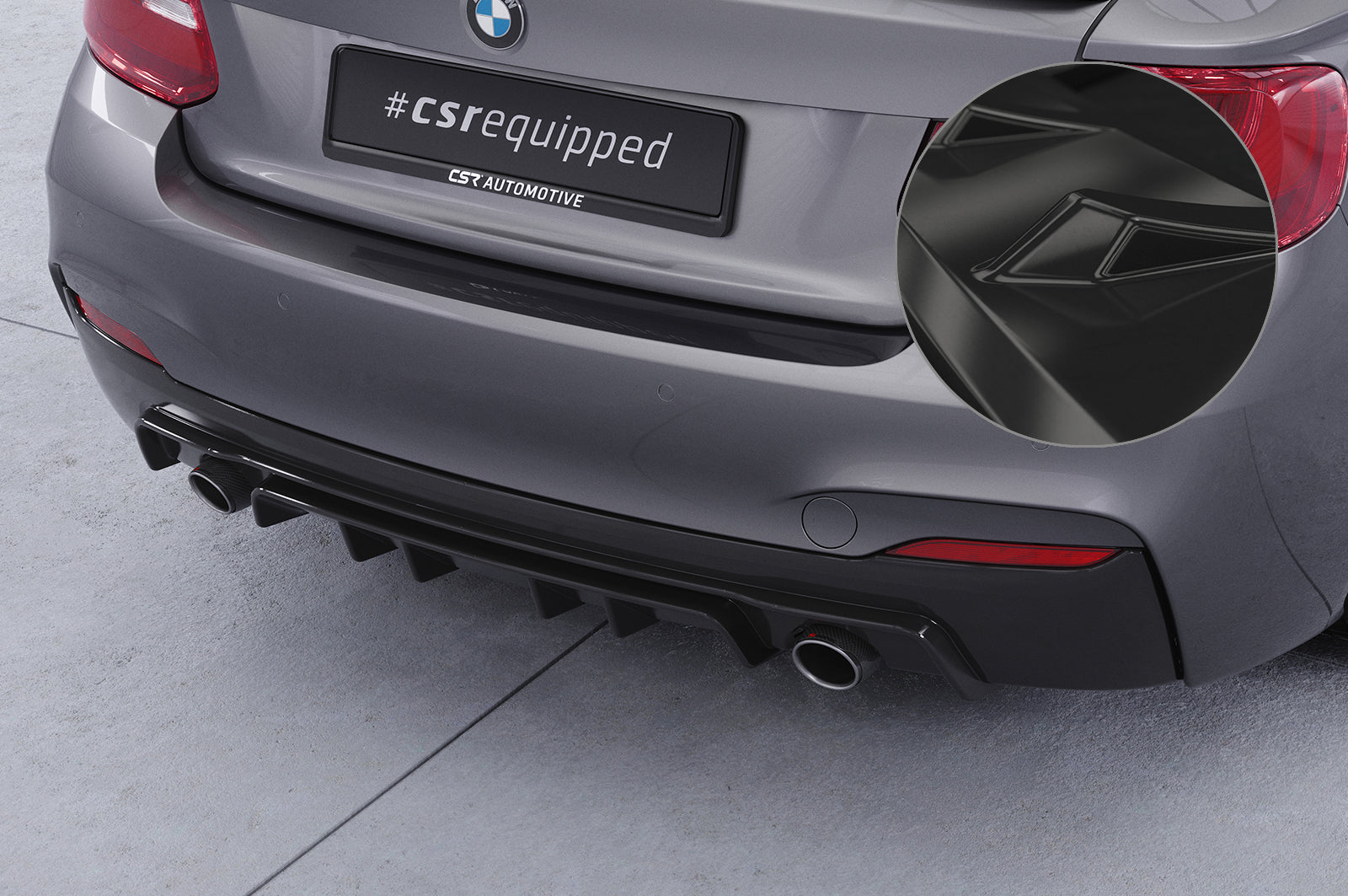 BMW 2 F22/F23 M Sport Rear Diffuser HA308-G