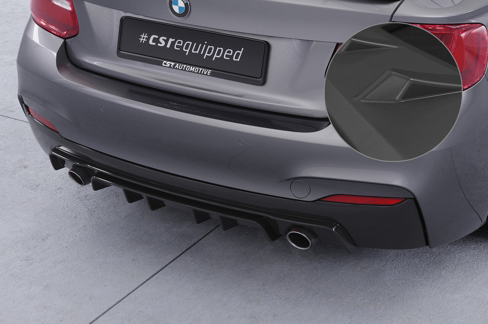 BMW 2 F22/F23 M Sport Rear Diffuser HA308-G