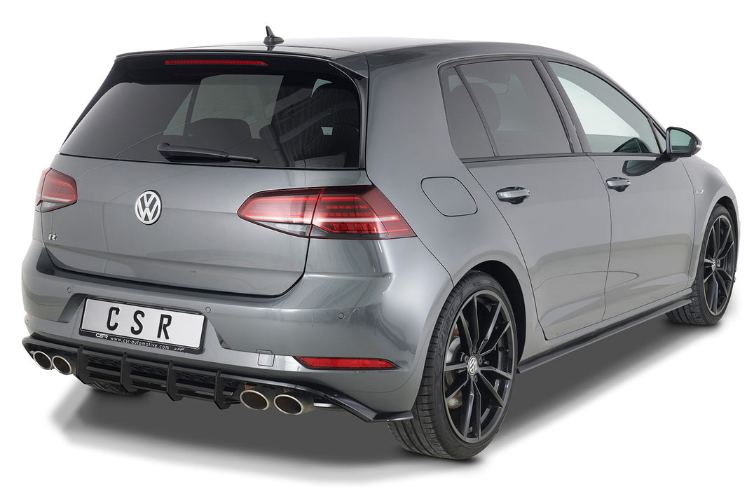 VW Golf 7 R Rear Diffuser HA313-L