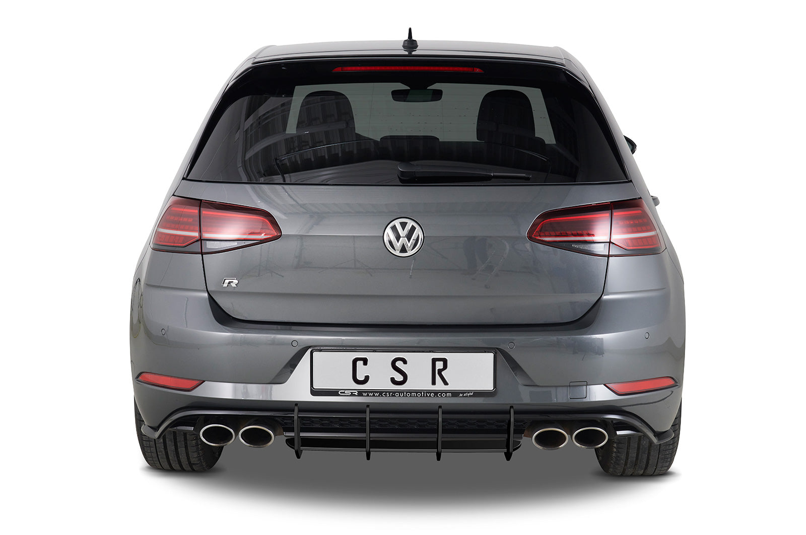 VW Golf 7 R Rear Diffuser HA313-B