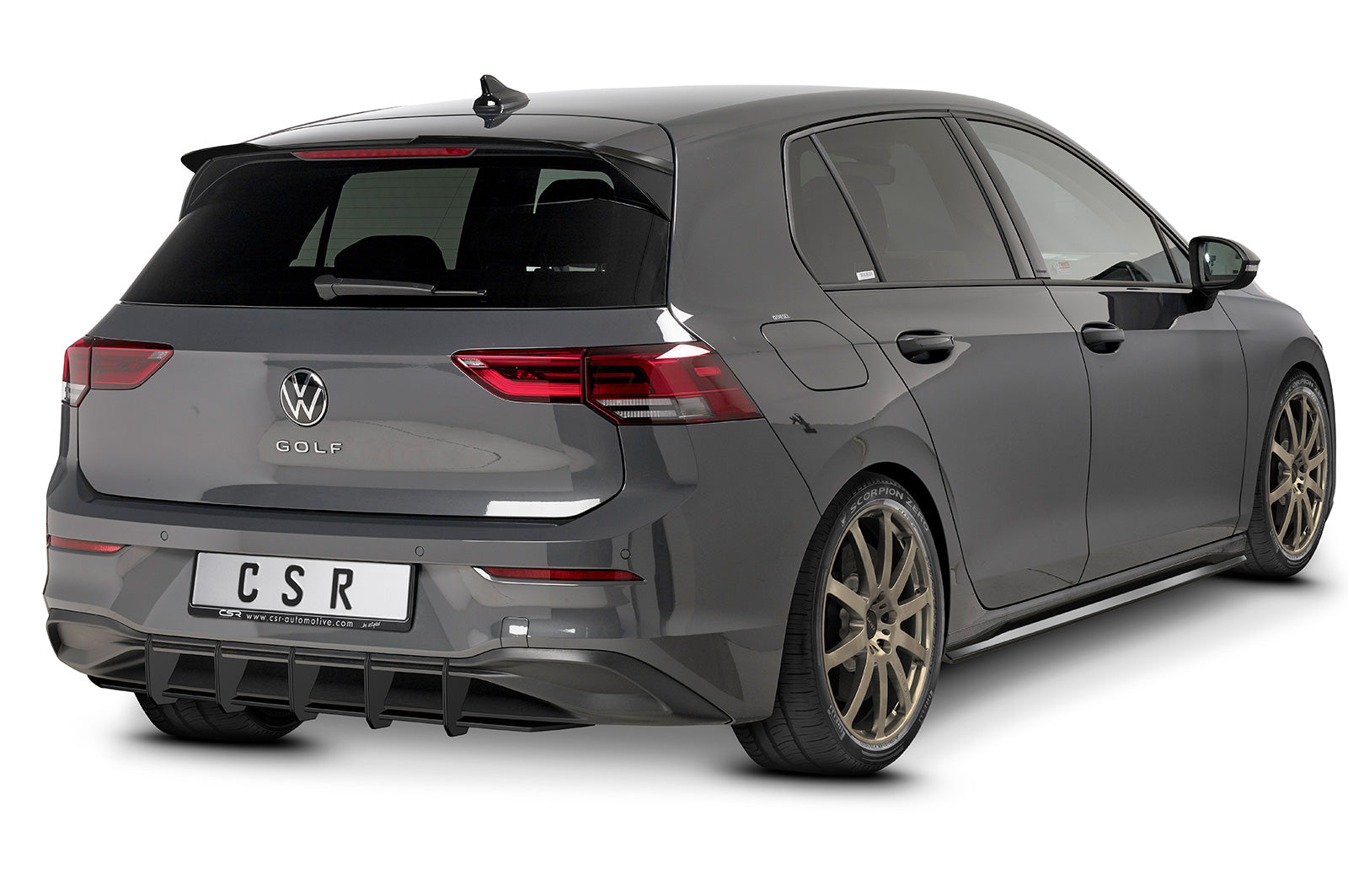 VW Golf 8 Rear Diffuser HA314-L