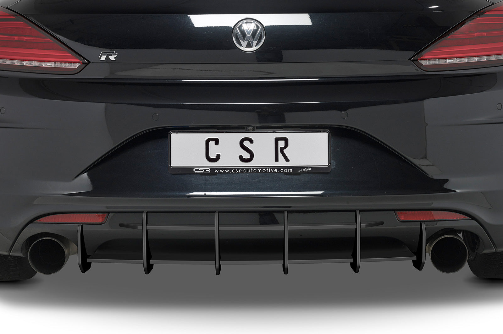 VW Scirocco 3 R Rear Diffuser HA319-B