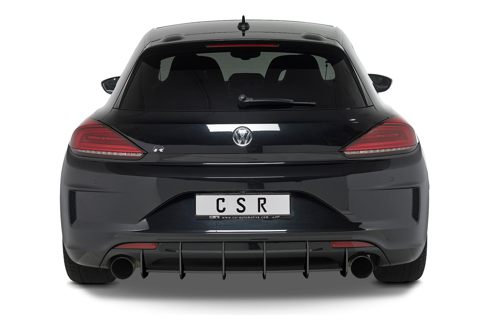 VW Scirocco 3 R Rear Diffuser HA319-B