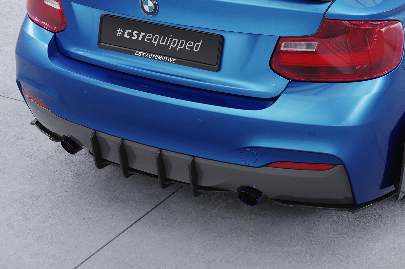 BMW 2 F22/F23 M Sport Rear Diffuser HA320-B