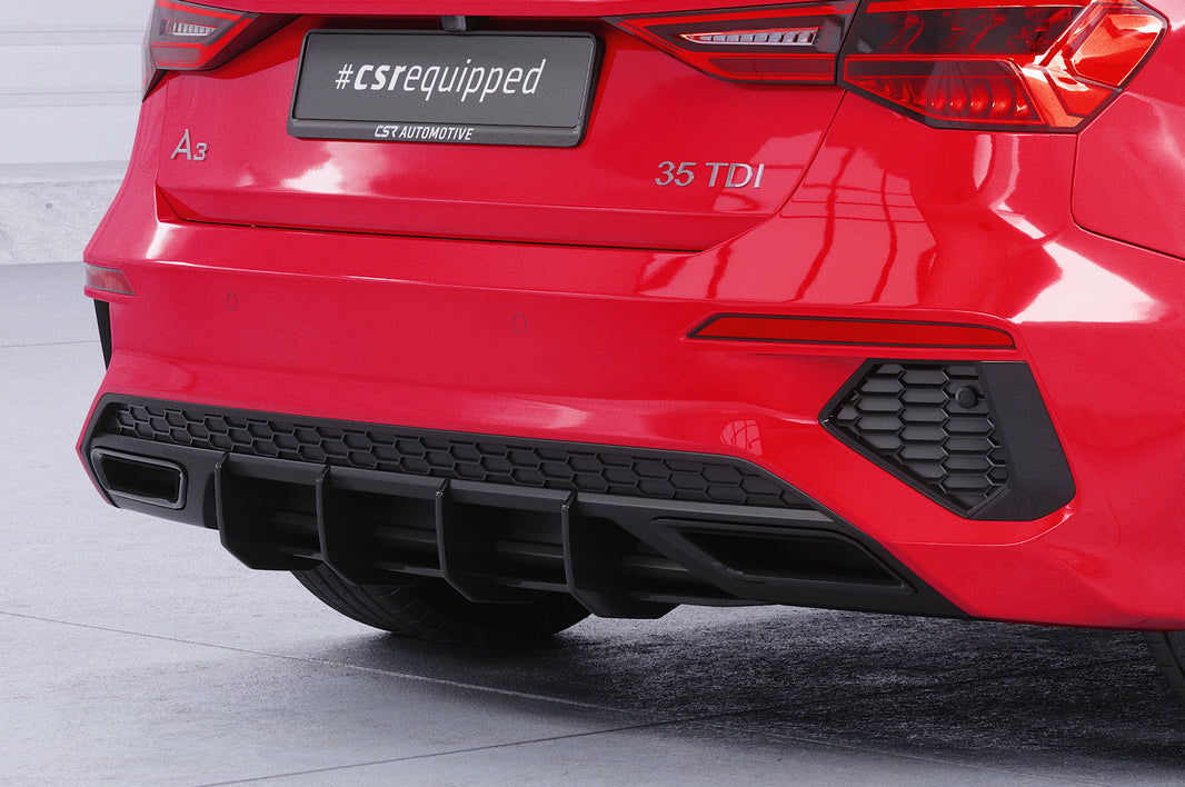 Audi A3 8Y S-Line Rear Diffuser HA327-L