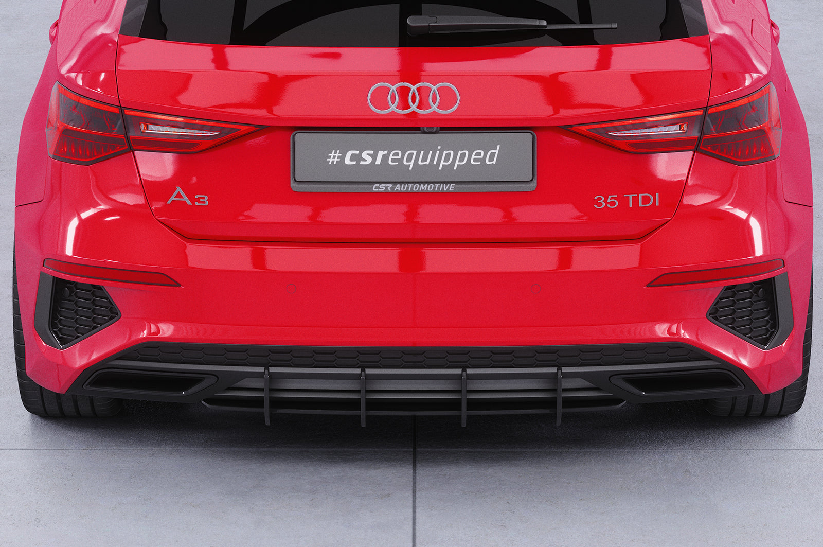 Audi A3 8Y S-Line Rear Diffuser HA327-L
