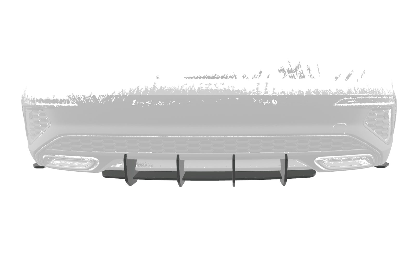 Audi A3 8Y S-Line Rear Diffuser HA327-L