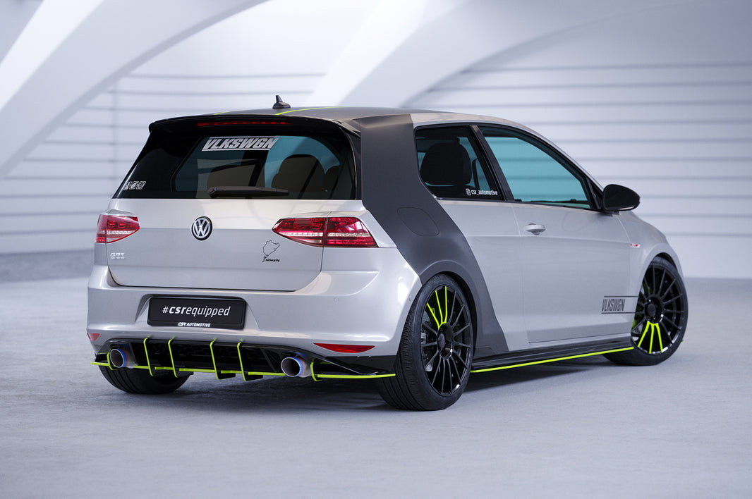 VW Golf 7 GTI Rear Diffuser HA332-L
