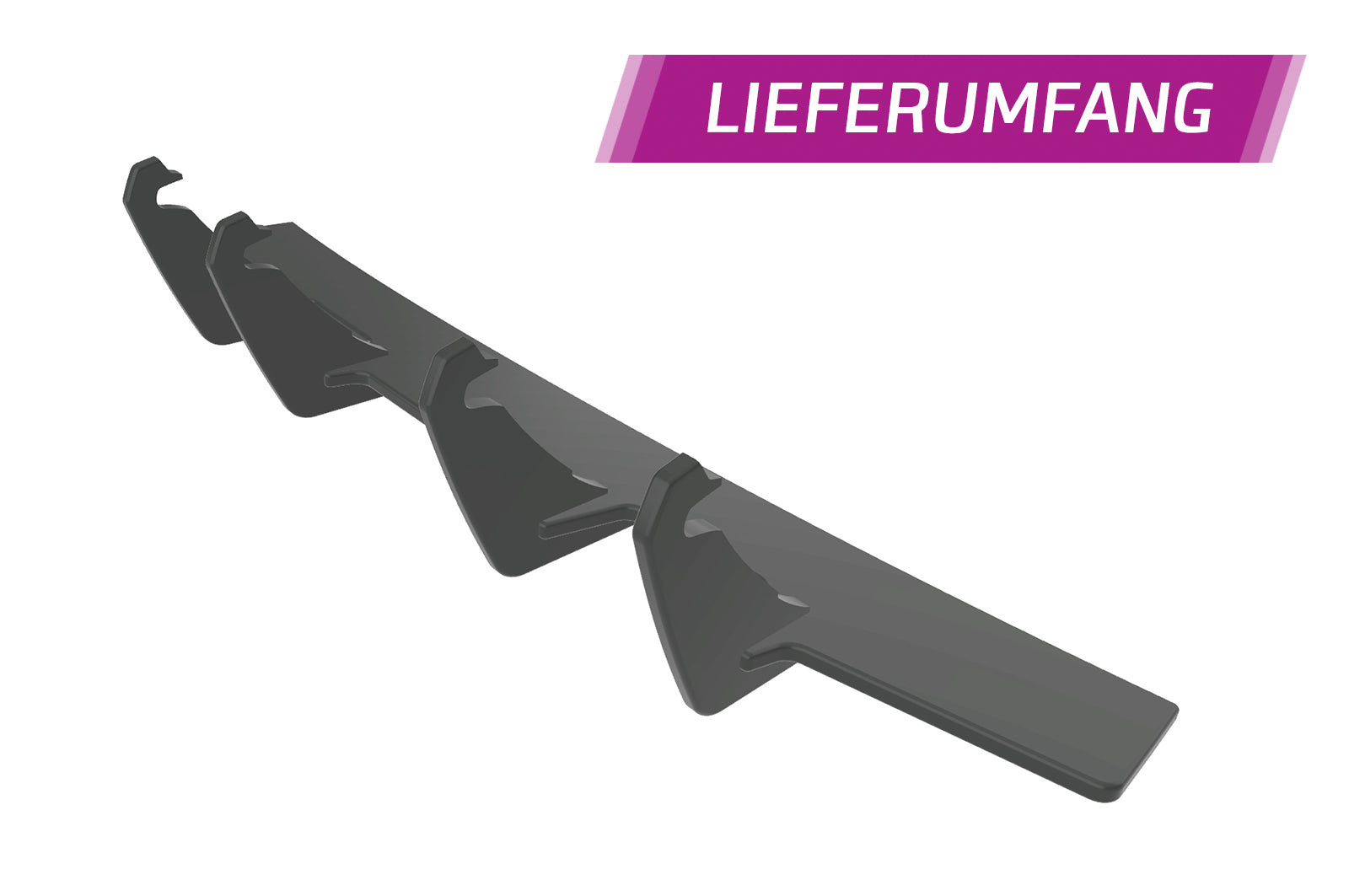 VW Golf 7 GTI Rear Diffuser HA332-L