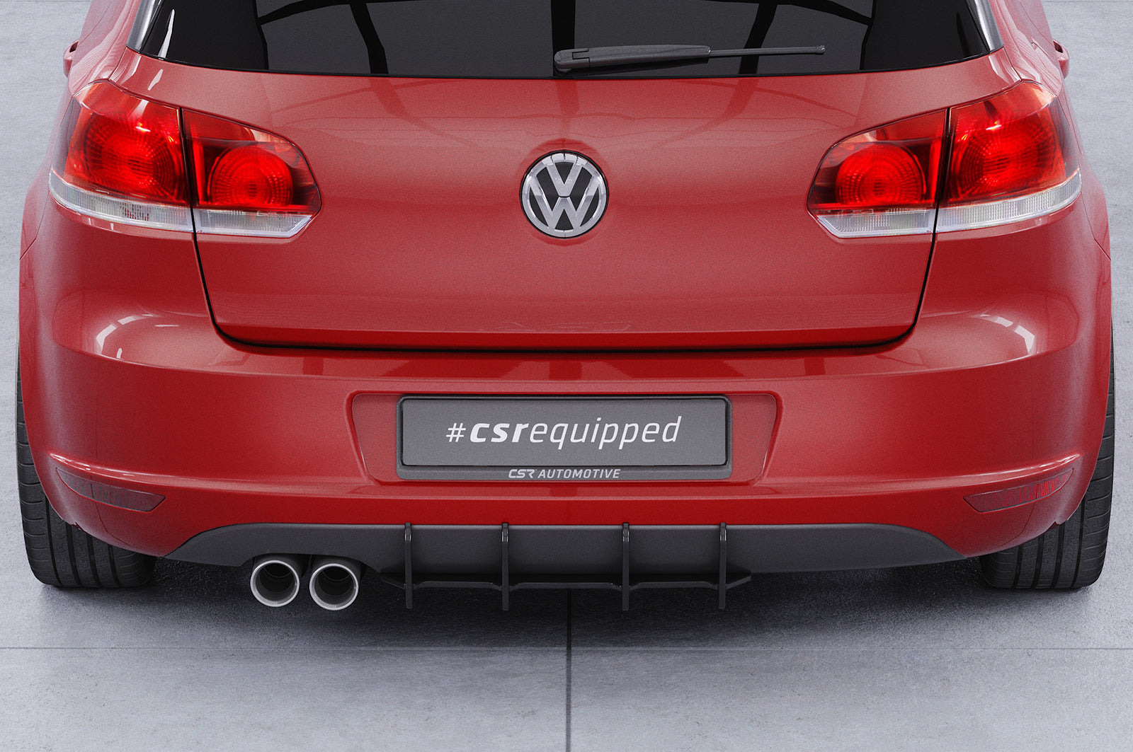 VW Golf 6 1K Rear Diffuser HA334-B