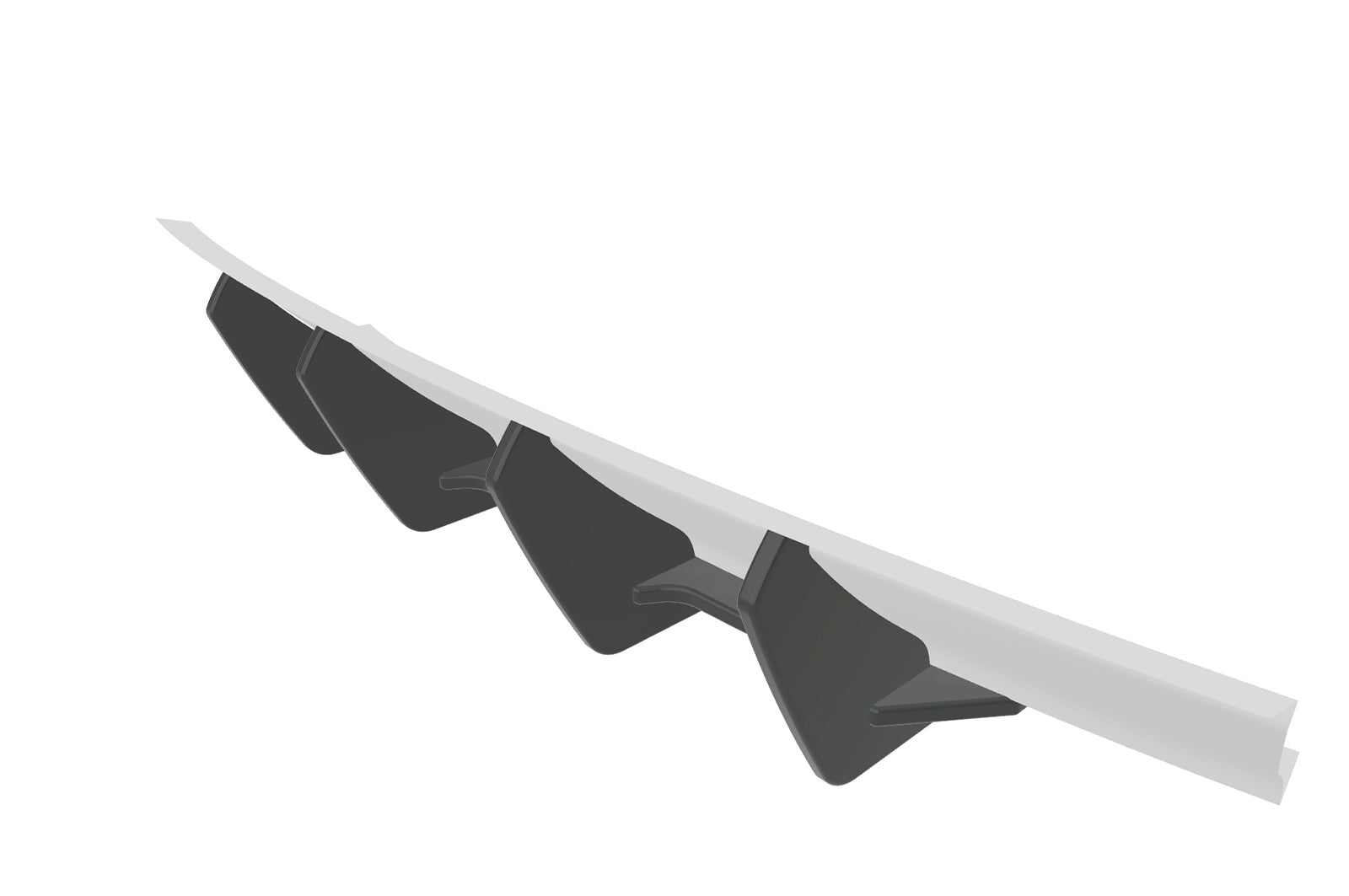 VW Golf 6 1K Rear Diffuser HA334-B