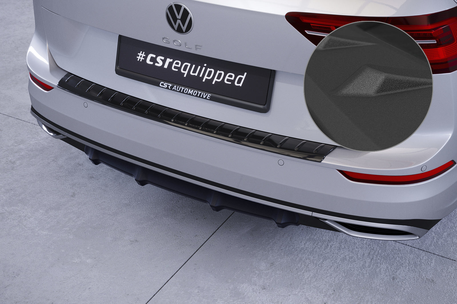 VW Golf 8 Rear Diffuser HA370-G