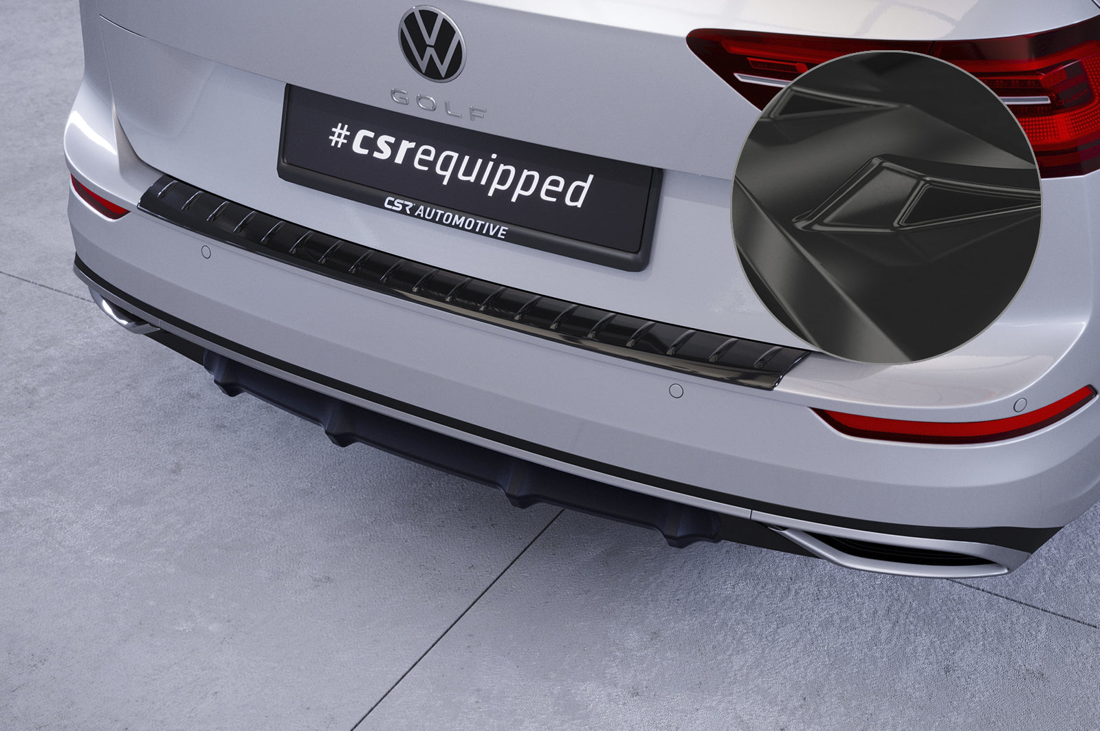 VW Golf 8 Rear Diffuser HA370-G