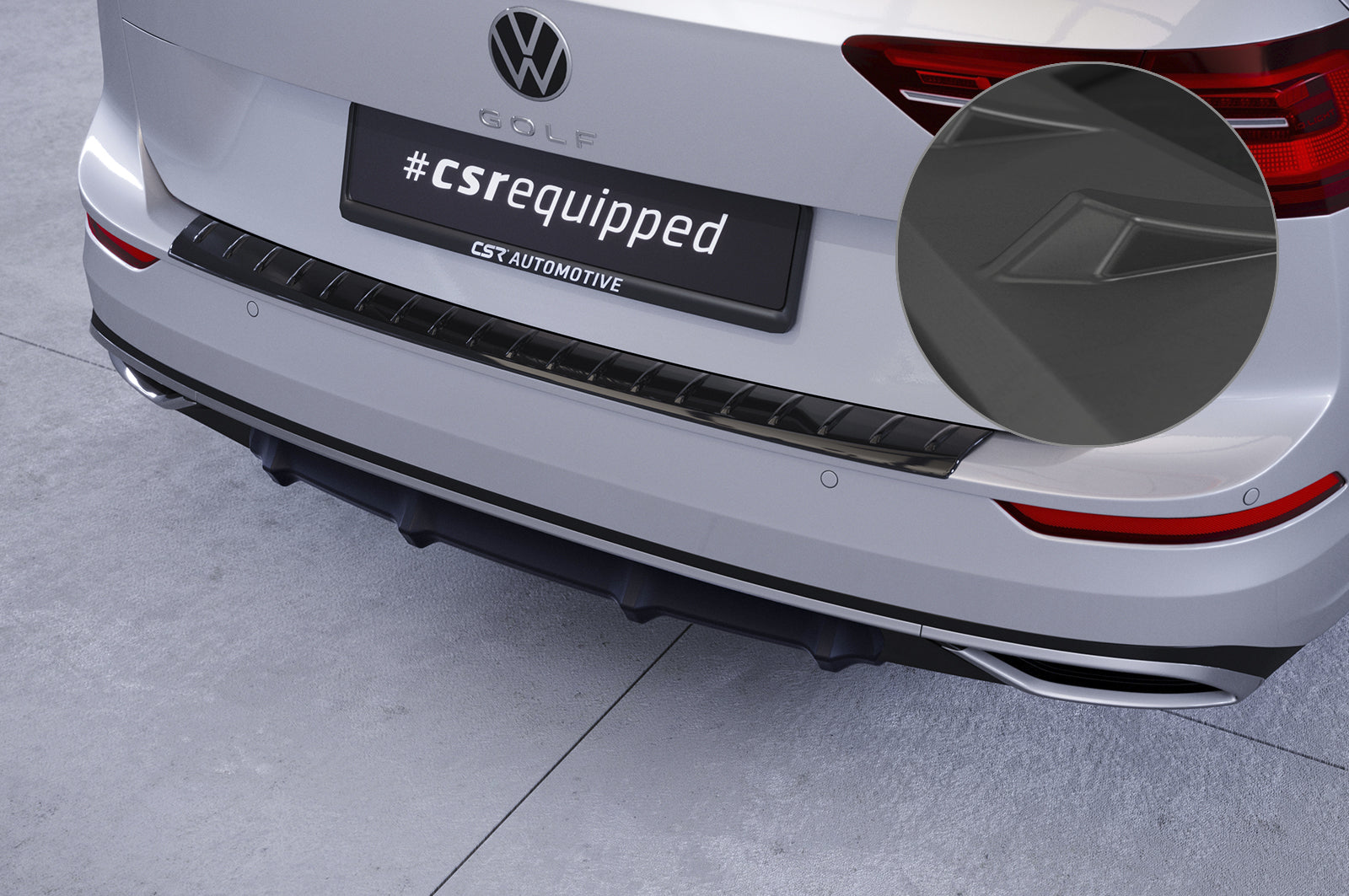 VW Golf 8 Rear Diffuser HA370-G