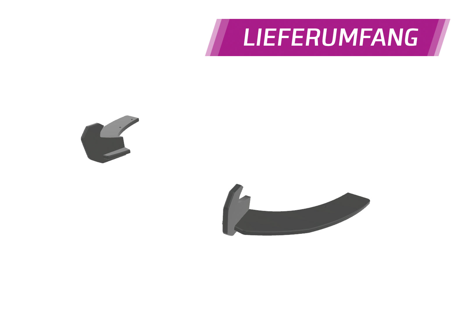 VW Golf 7 R Rear Diffuser HA373-L