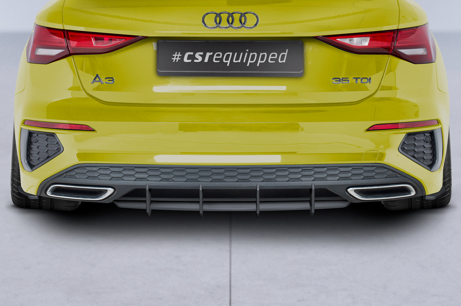 Audi A3 8Y S-Line Rear Diffuser HA383-L