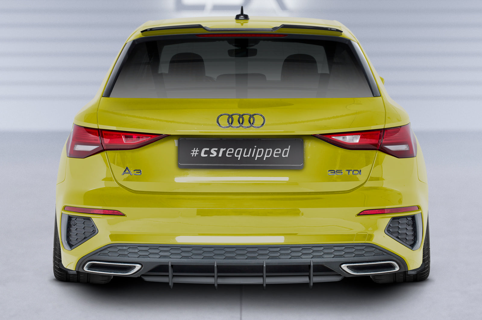 Audi A3 8Y S-Line Rear Diffuser HA383-L