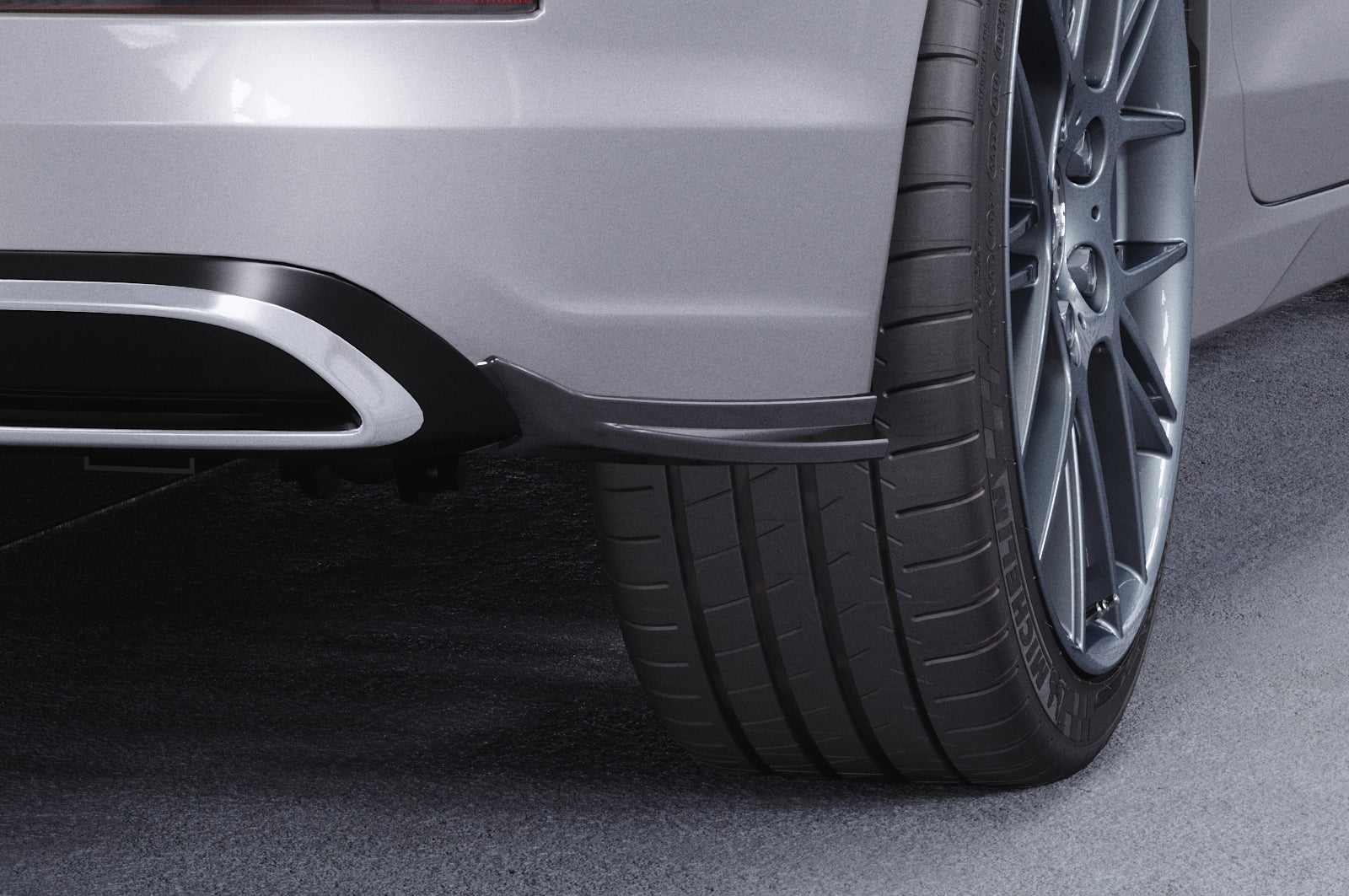VW Golf 8 Rear Diffuser HA414-G