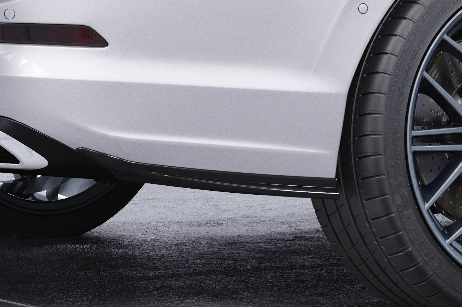 VW Golf 8 Rear Diffuser HA414-G