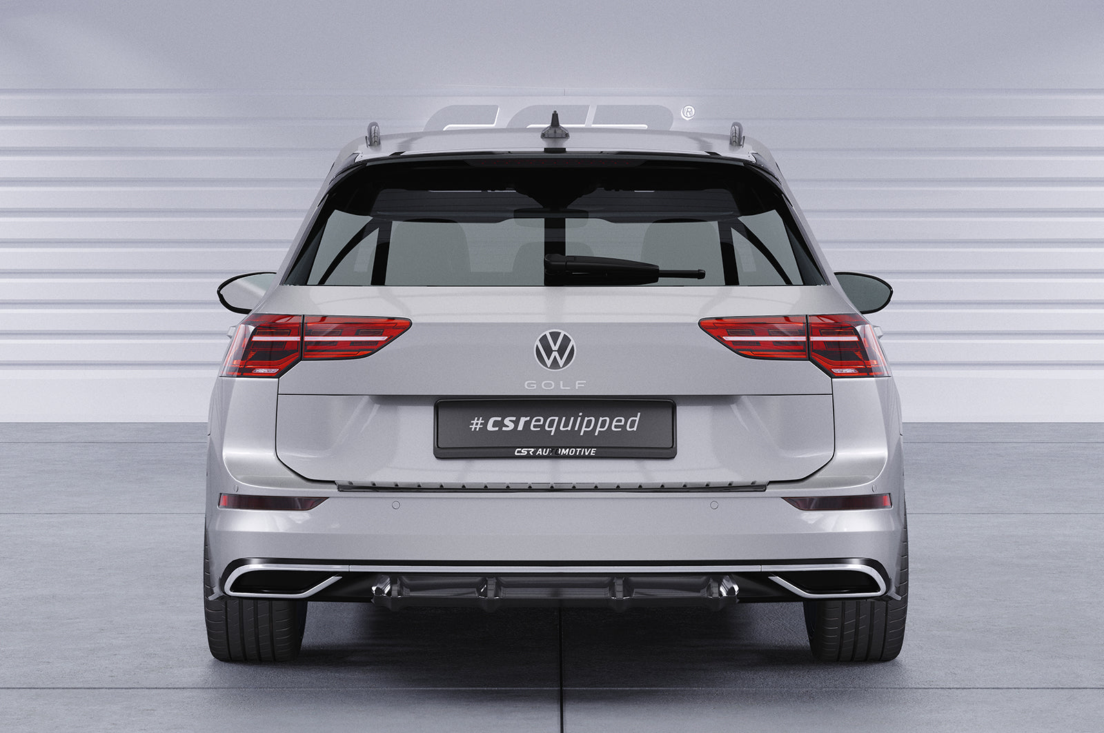 VW Golf 8 Rear Diffuser HA414-G