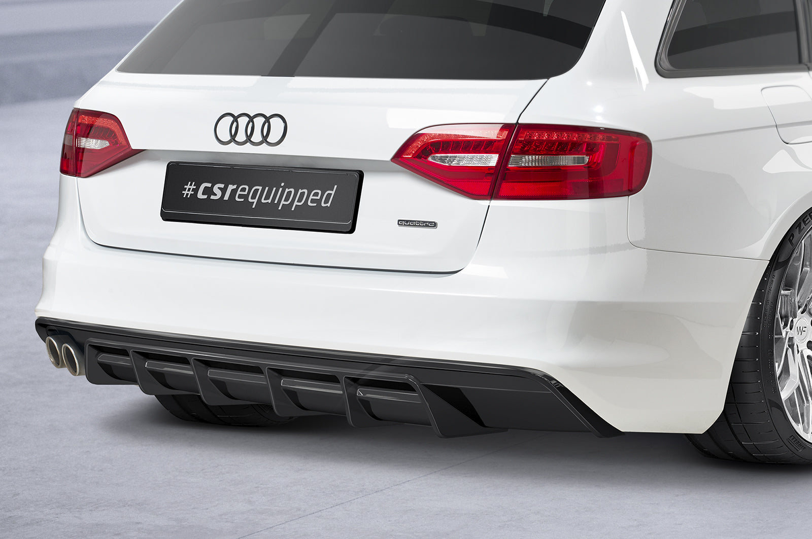 Audi A4 B8 Rear Diffuser HA418-G