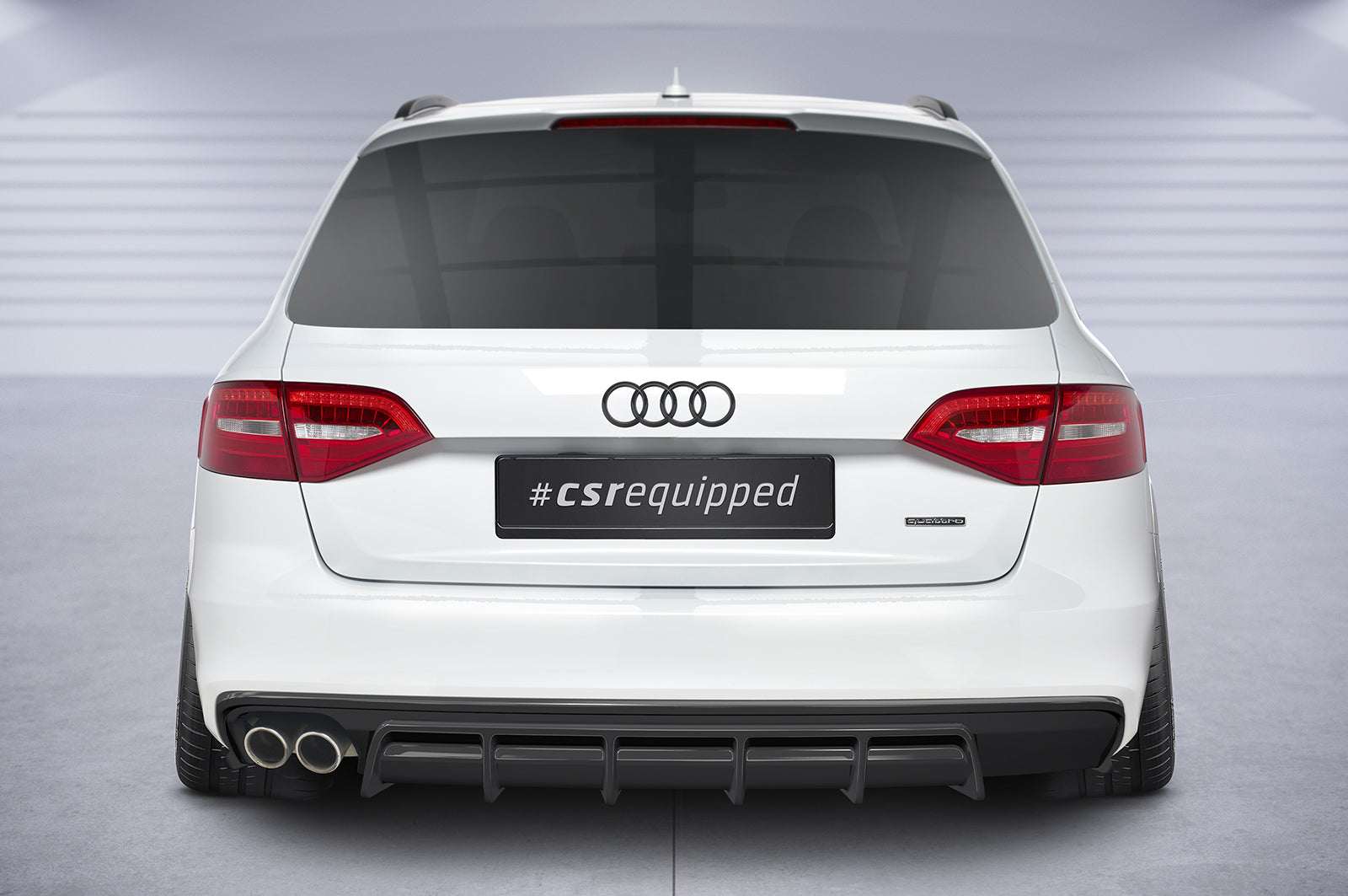 Audi A4 B8 Rear Diffuser HA418-G