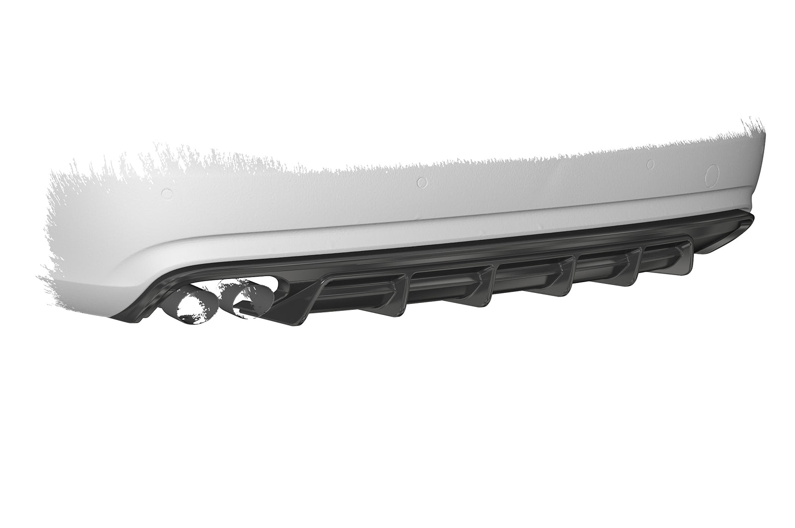 Audi A4 B8 Rear Diffuser HA418-G