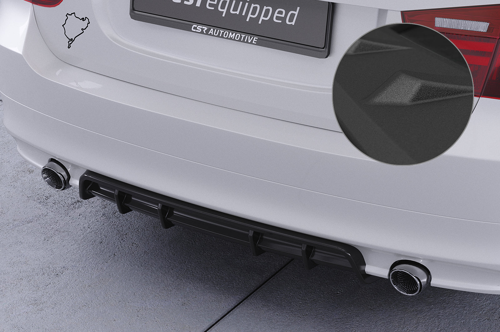 BMW 3 E90/E91 Rear Diffuser HA435-G