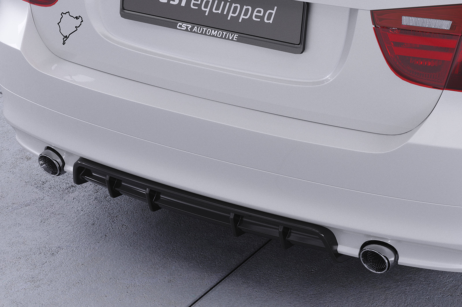 BMW 3 E90/E91 Rear Diffuser HA435-G