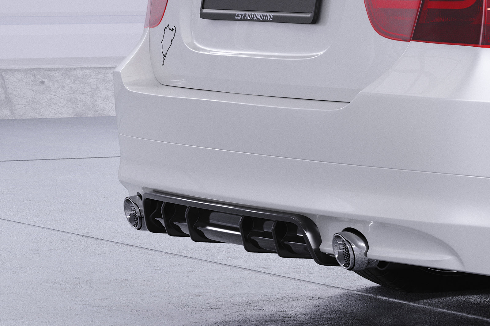 BMW 3 E90/E91 Rear Diffuser HA435-G