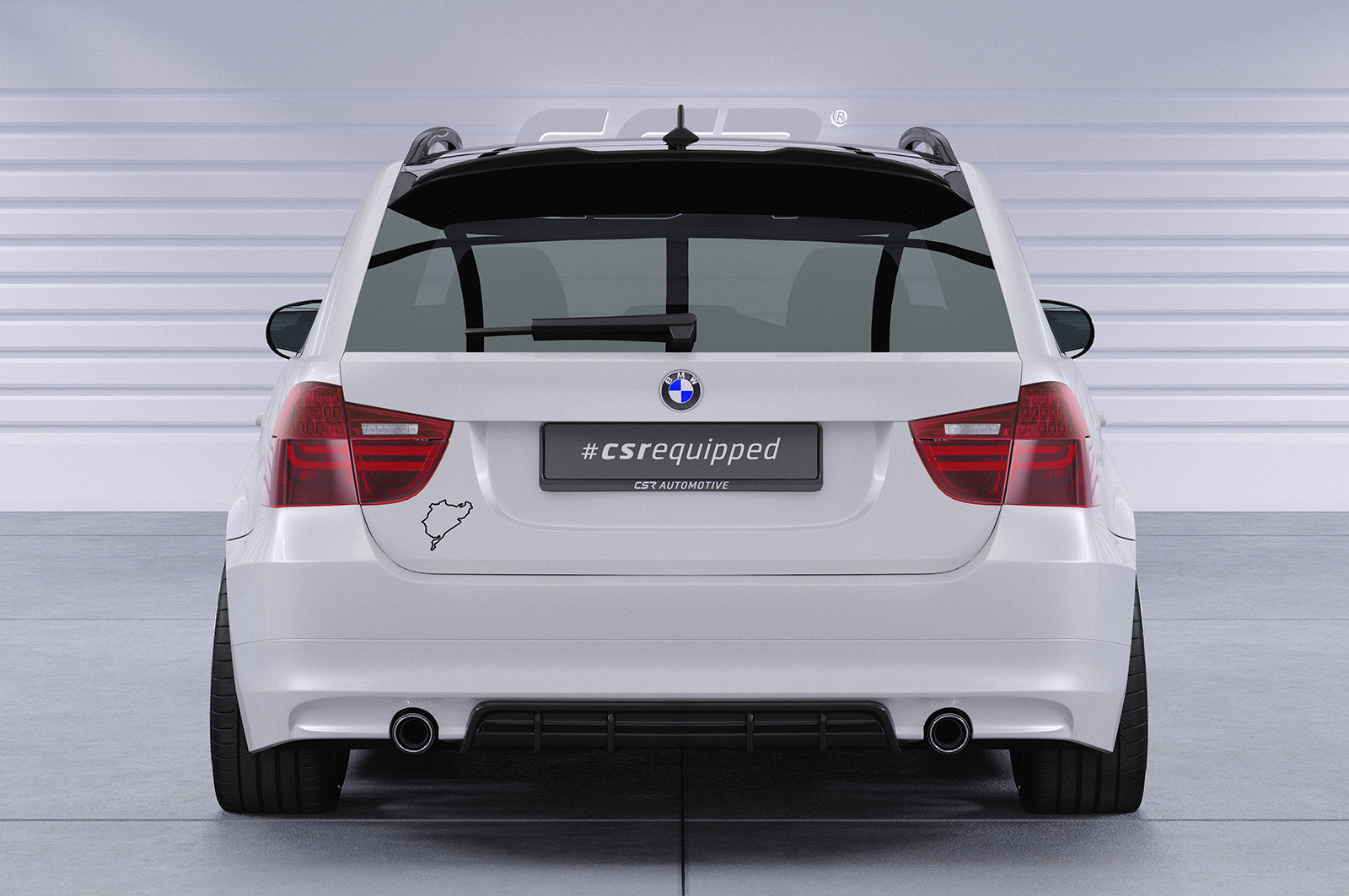 BMW 3 E90/E91 Rear Diffuser HA435-G