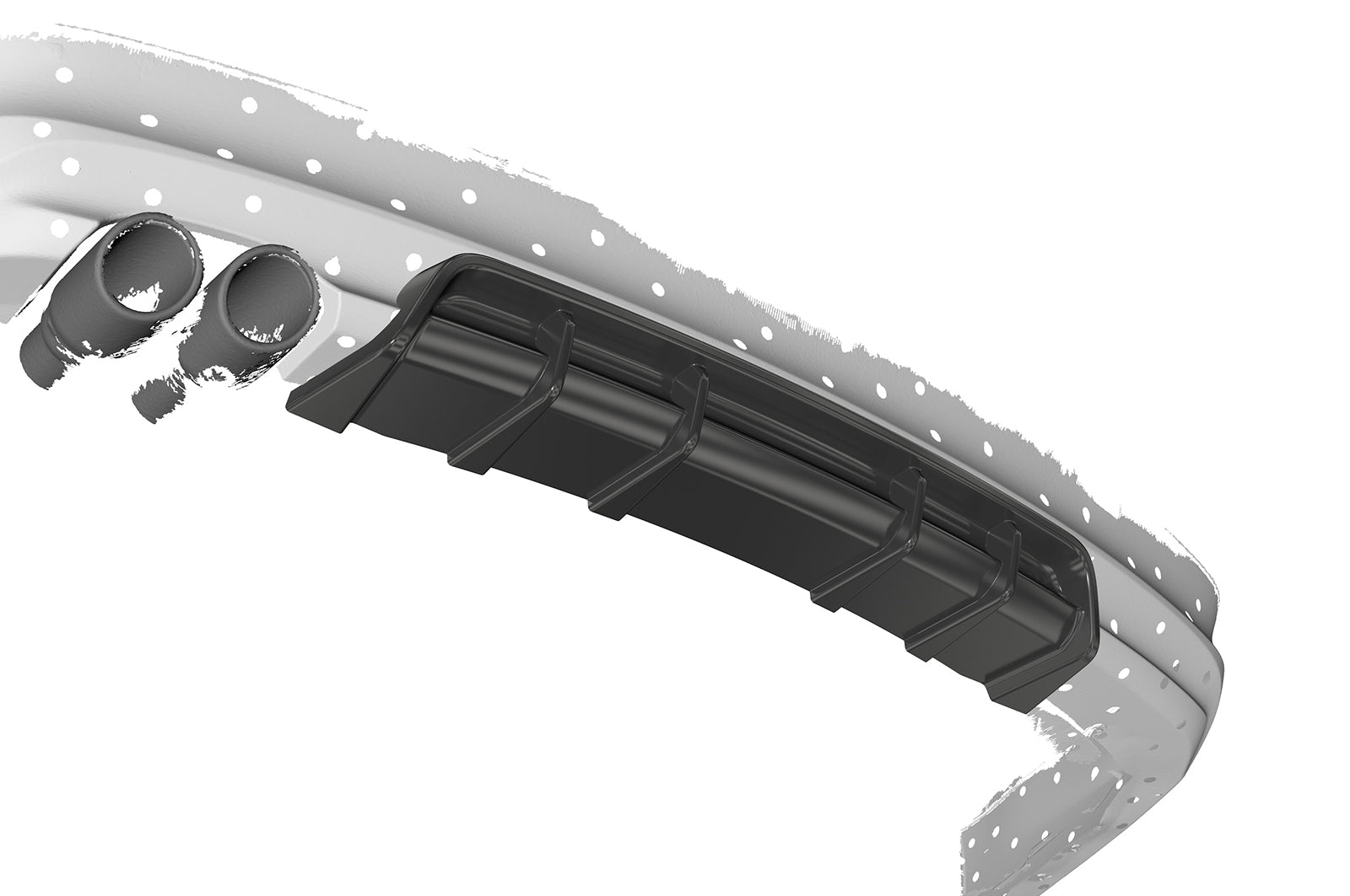 BMW 3 E90/E91 Rear Diffuser HA435-G