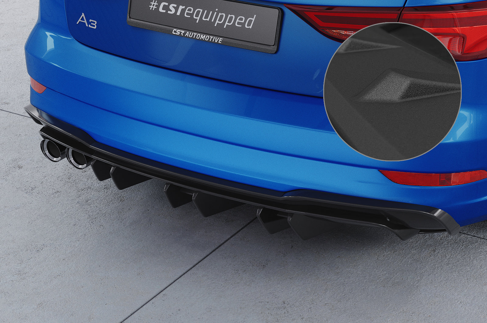Audi A3 8V S-Line Limo/Rear Diffuser HA448-G