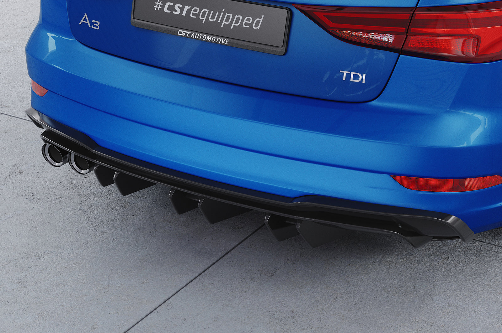 Audi A3 8V S-Line Limo/Rear Diffuser HA448-G