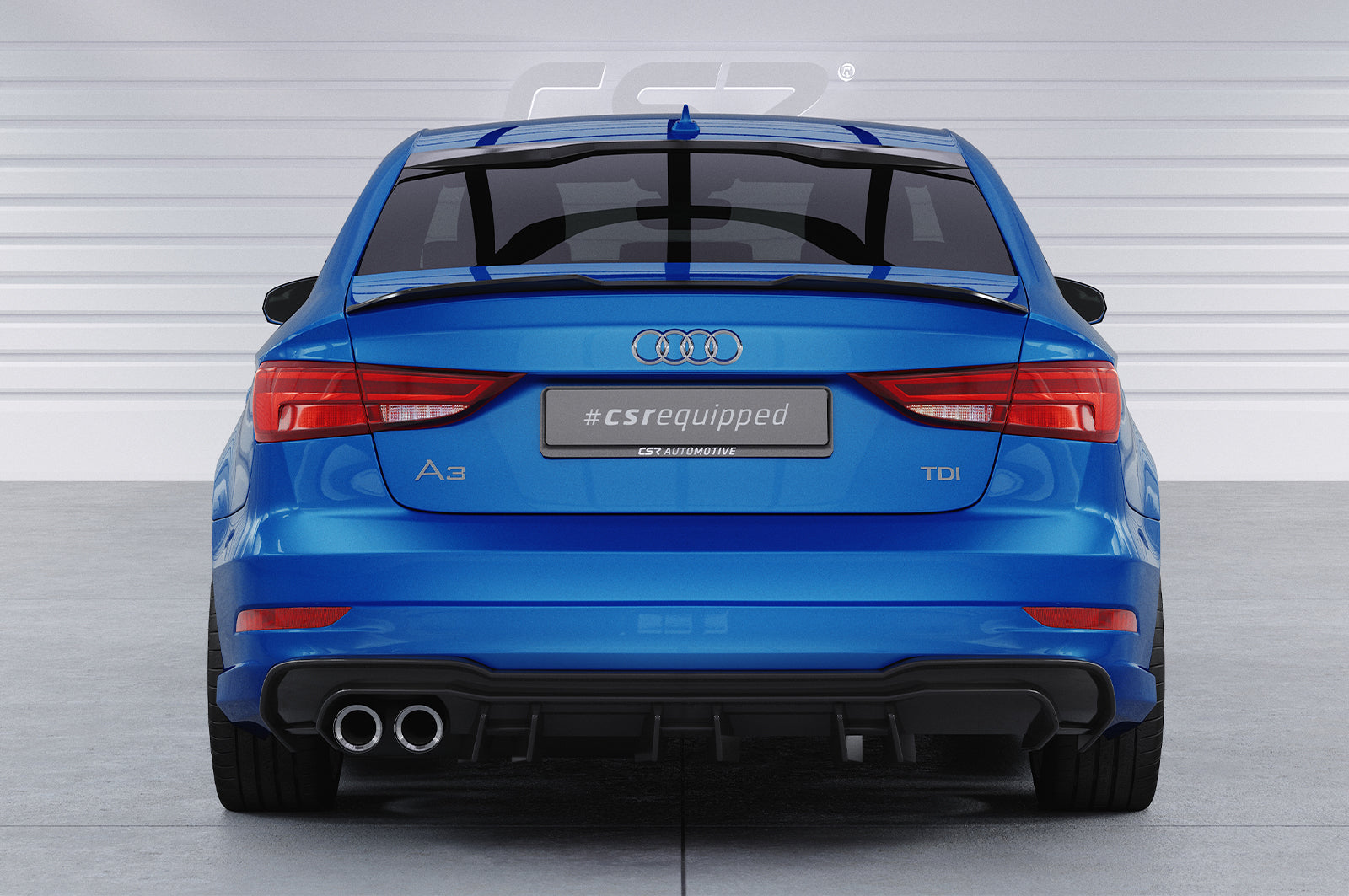 Audi A3 8V S-Line Limo/Rear Diffuser HA448-G