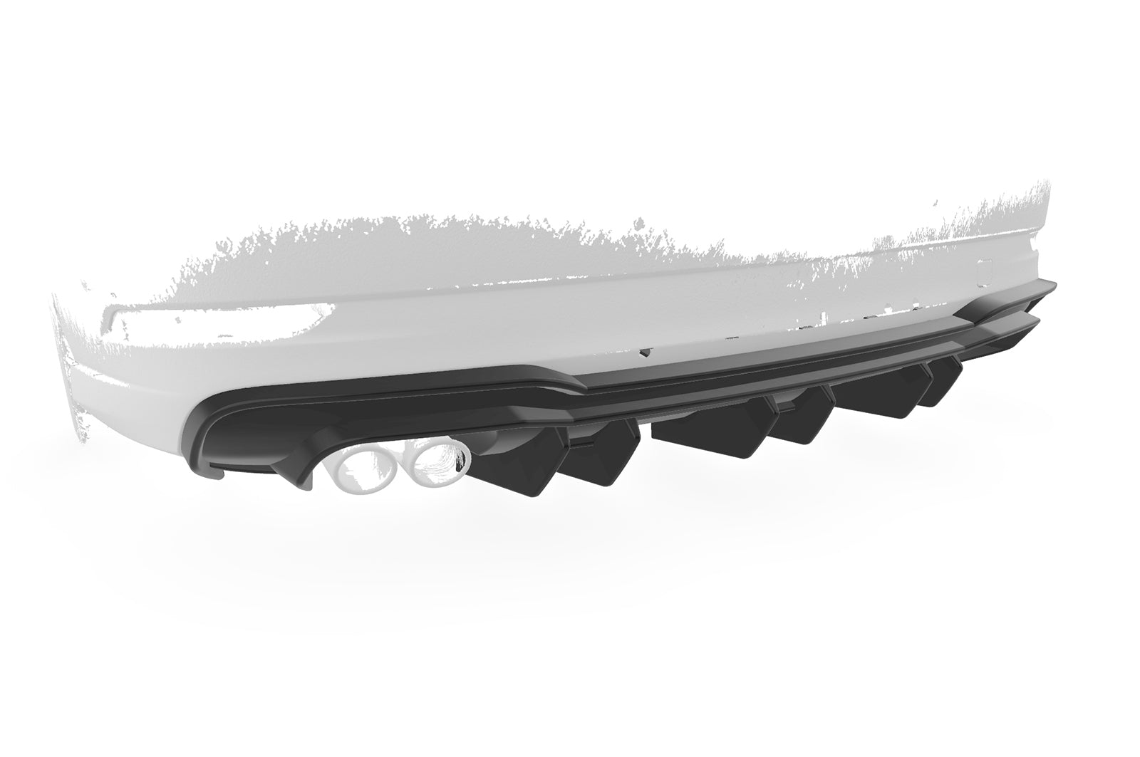 Audi A3 8V S-Line Limo/Rear Diffuser HA448-G