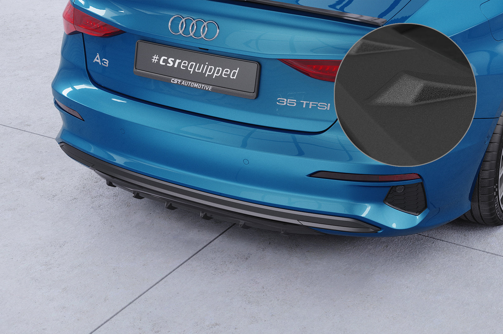 Audi A3 8Y Rear Diffuser HA449-G