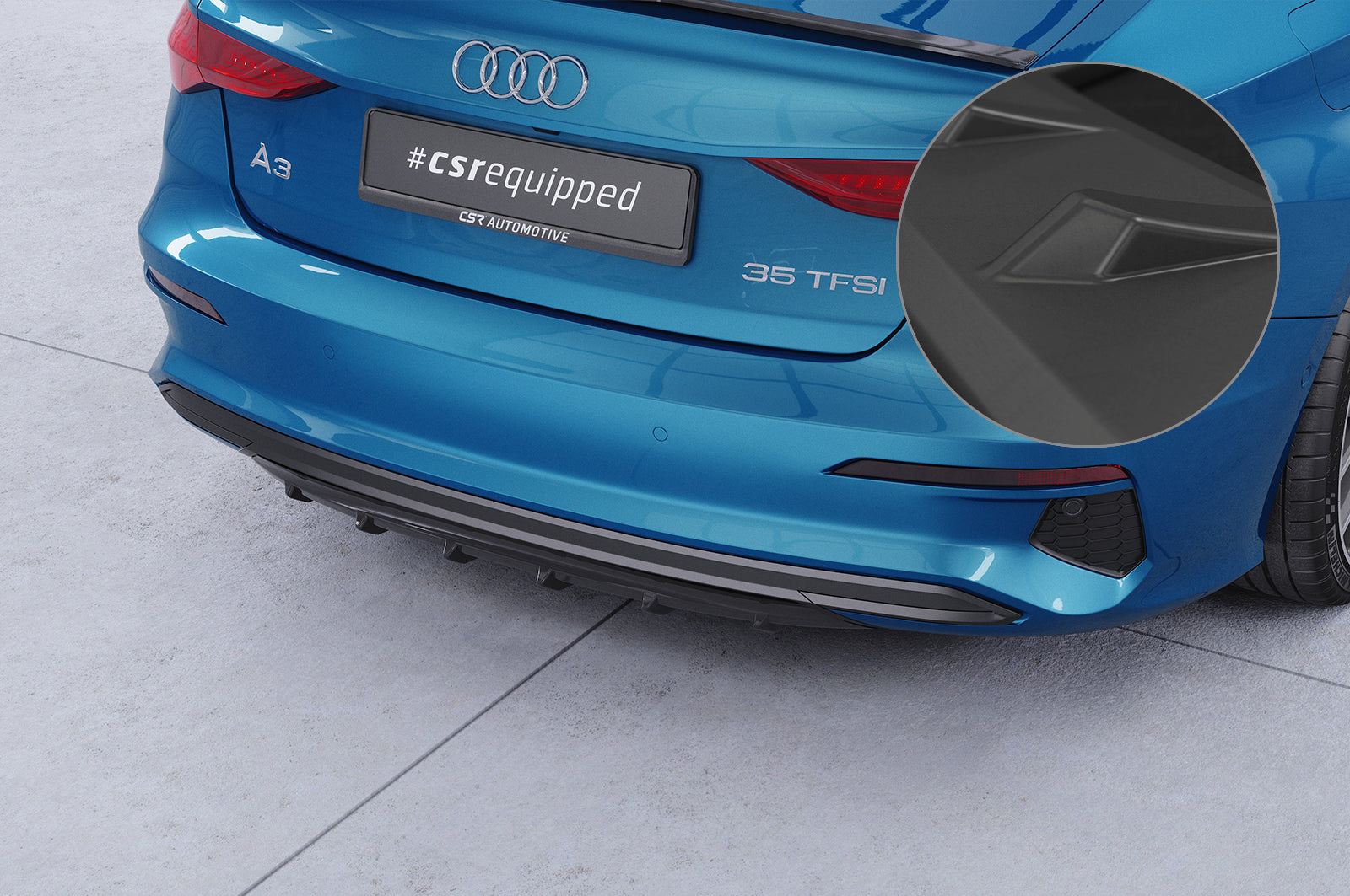 Audi A3 8Y Rear Diffuser HA449-G
